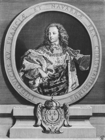 Louis XV as a Child by Pierre Imbert Drevet